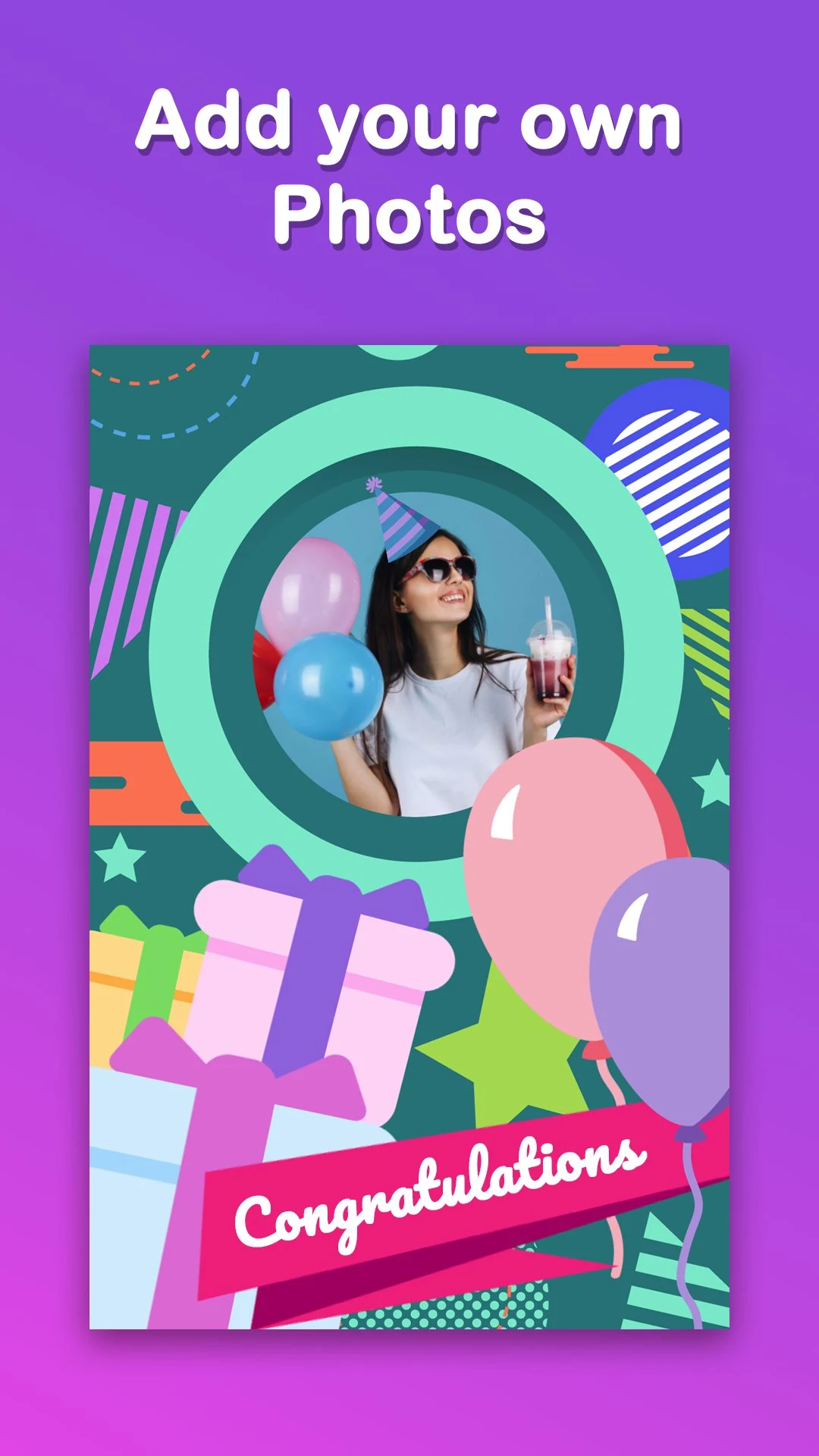 Personalized Birthday Cards screenshot